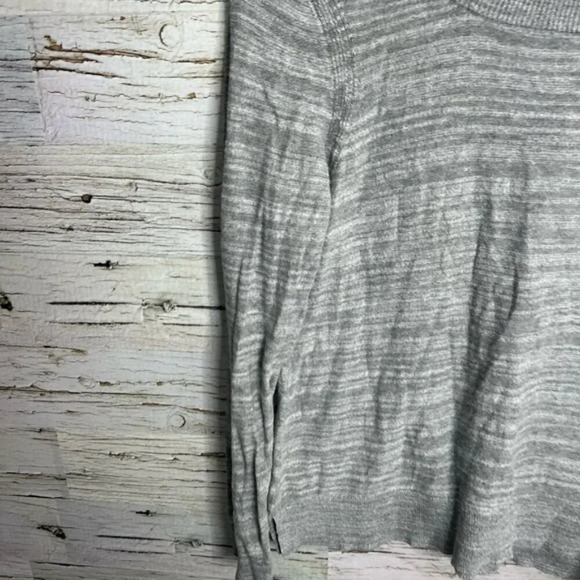 ANGEL OF THE NORTH ANTHROPOLOGIE GRAY SWEATER SZ L - Picture 2 of 12